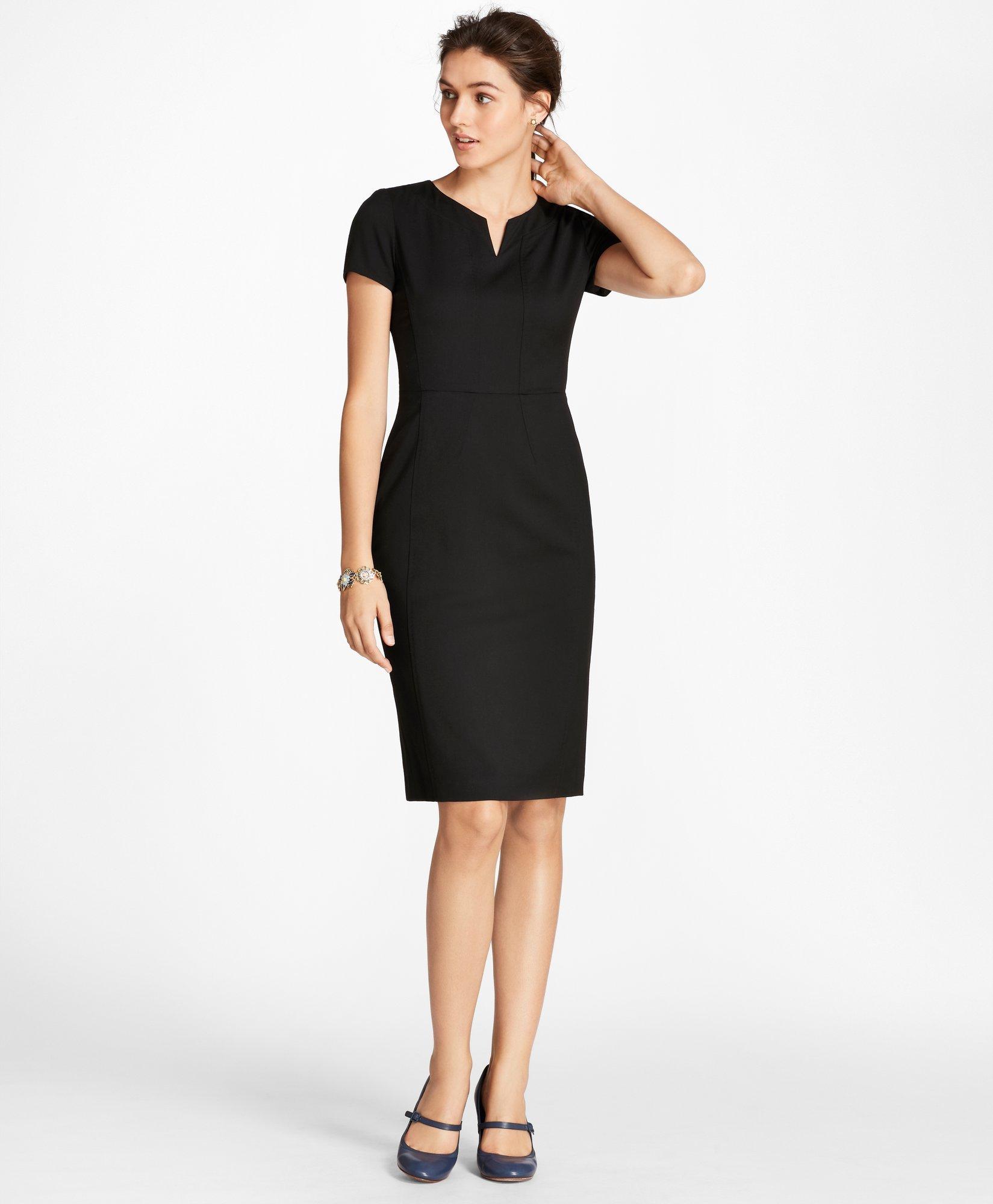 Brooks brothers 2025 black dress