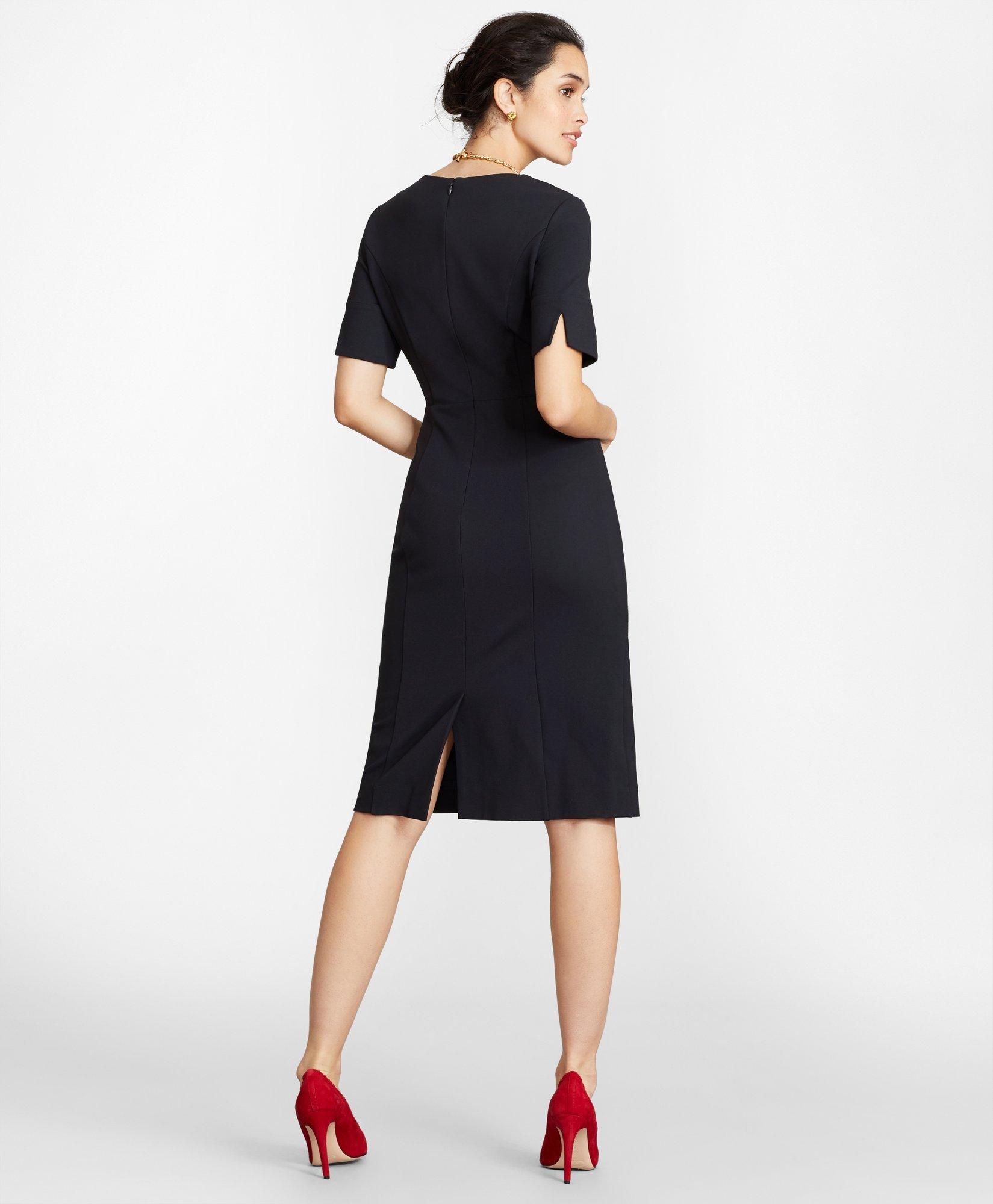 Ponte shop sheath dress