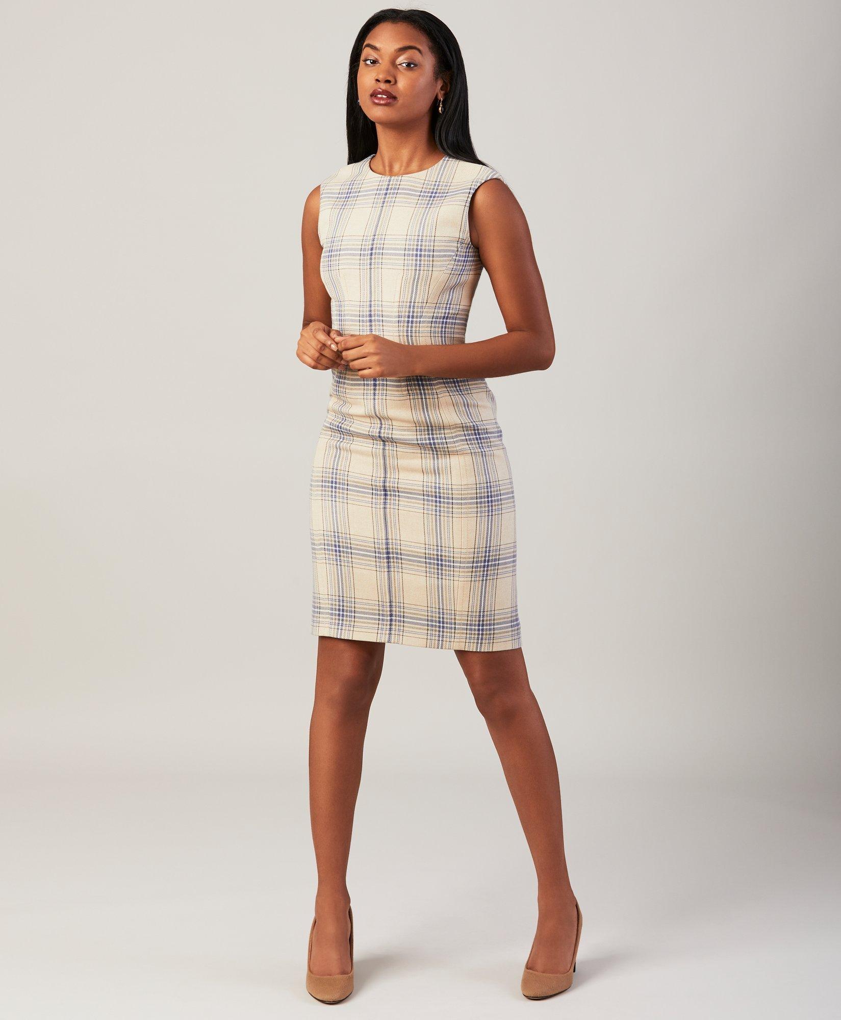 Brooks brothers tartan outlet dress