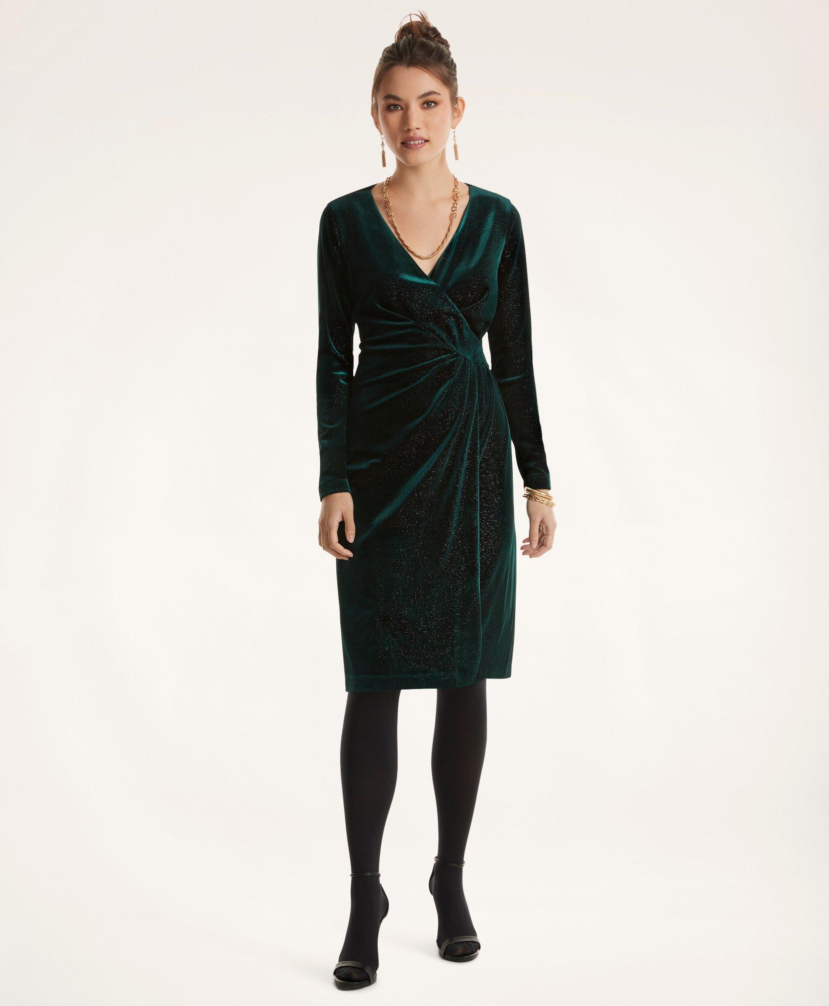 Brooks brothers sale velvet dress