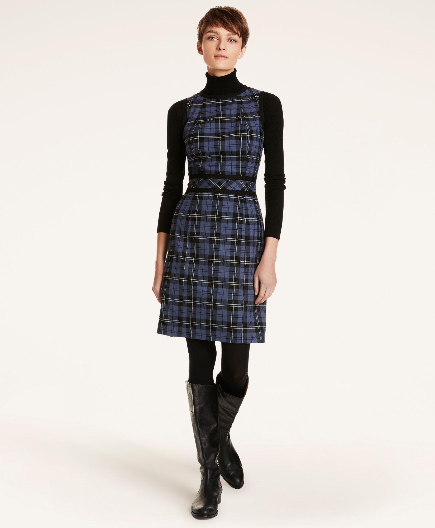 Mini tartan dress best sale