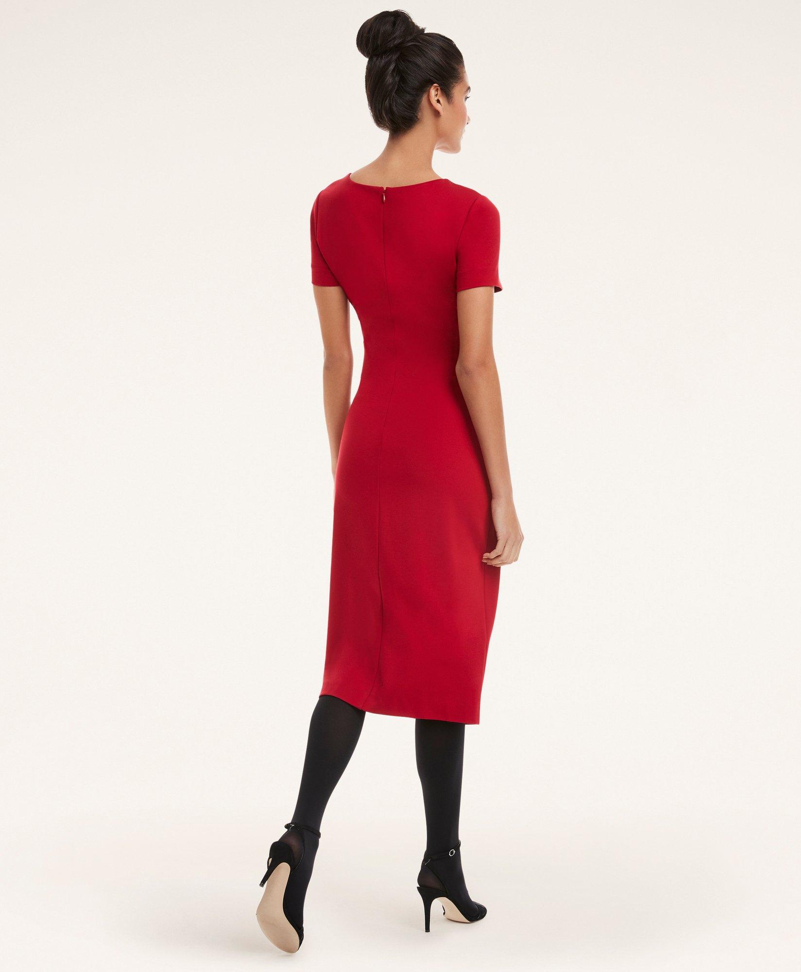 Calvin Klein Ponte Round Neck Cap Sleeve Sheath Dress | Dillard's