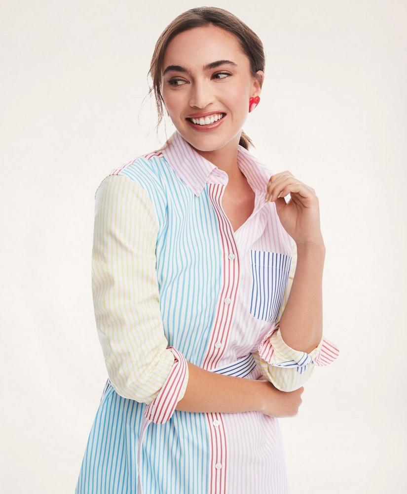 Supima® Cotton Fun Shirt Dress, image 3