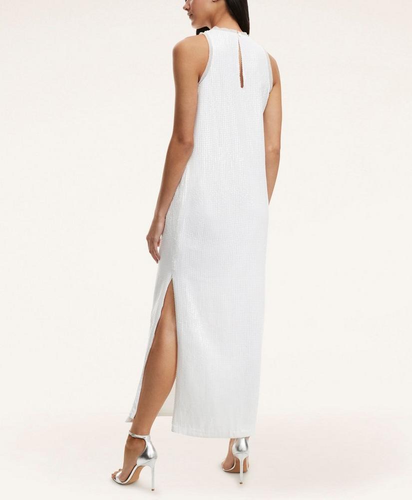 Iridescent Sequin Sleeveless Dress, image 5
