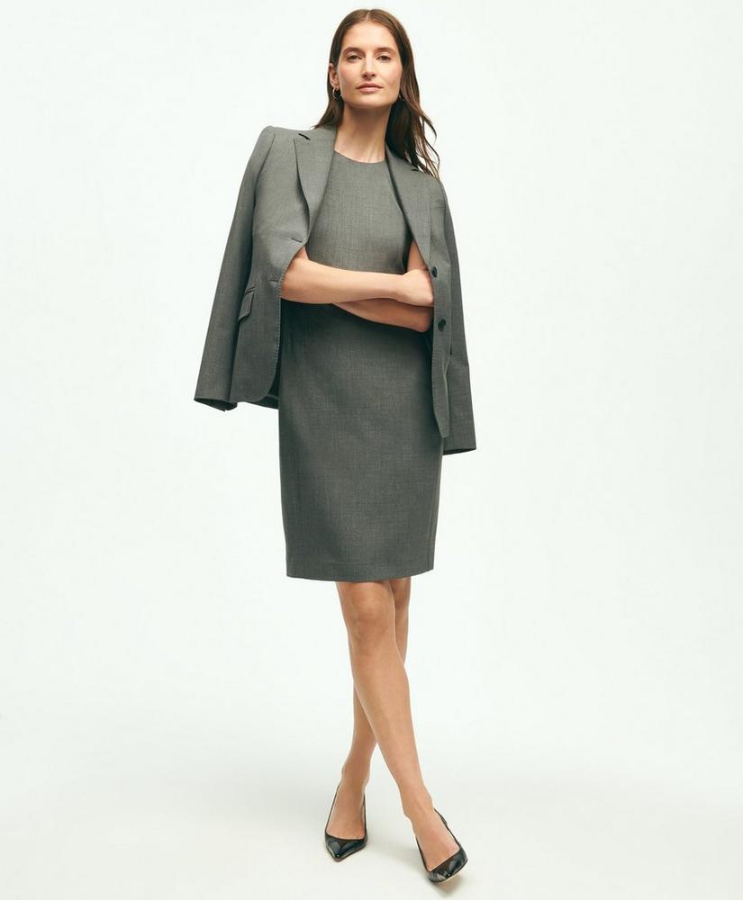 The Essential Brooks Brothers Stretch Wool Sheath Dress, image 4