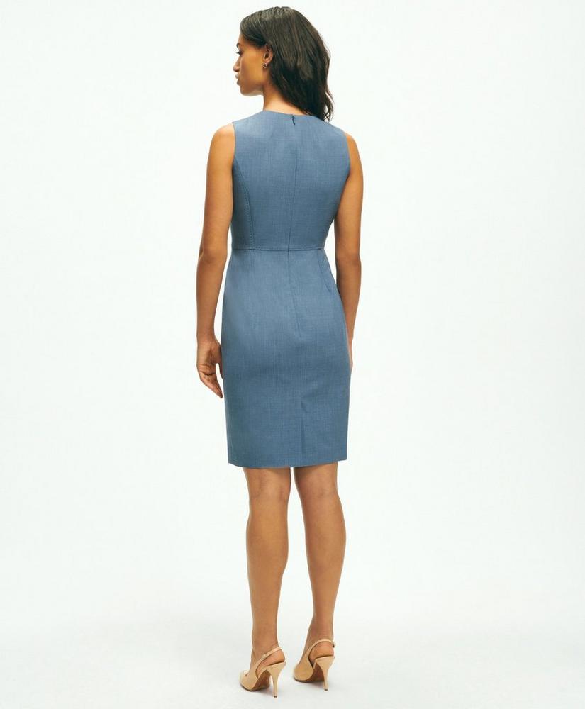 The Essential Brooks Brothers Stretch Wool Sheath Dress, image 3