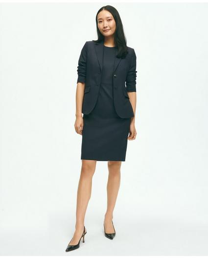The Essential Brooks Brothers Stretch Wool Sheath Dress, image 2