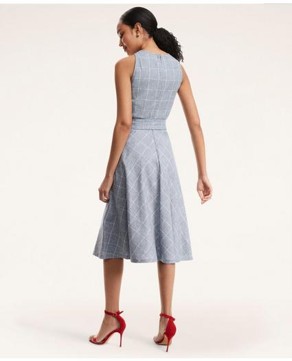 Linen Cotton Sleeveless Dress, image 5