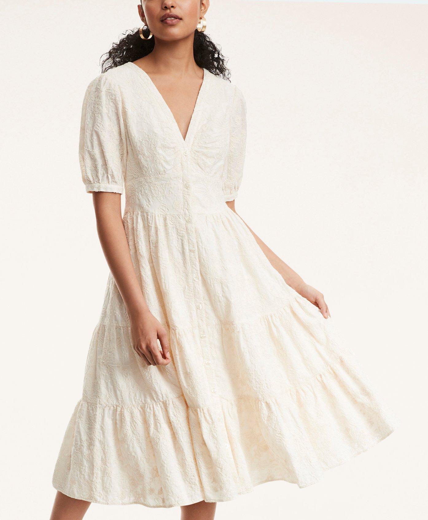 16+ Cotton Tiered Maxi Dress