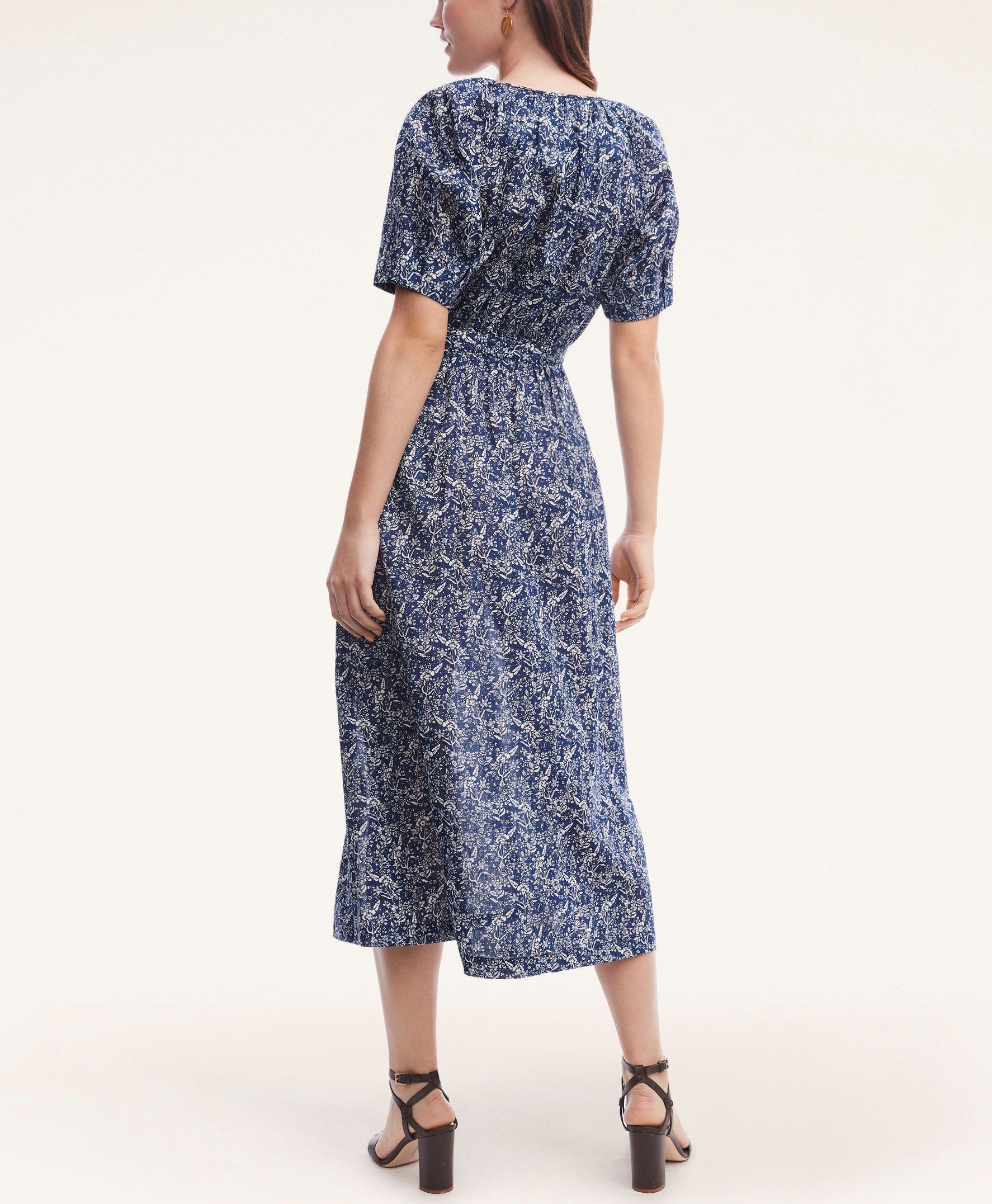 Cotton Linen Shirt Dress