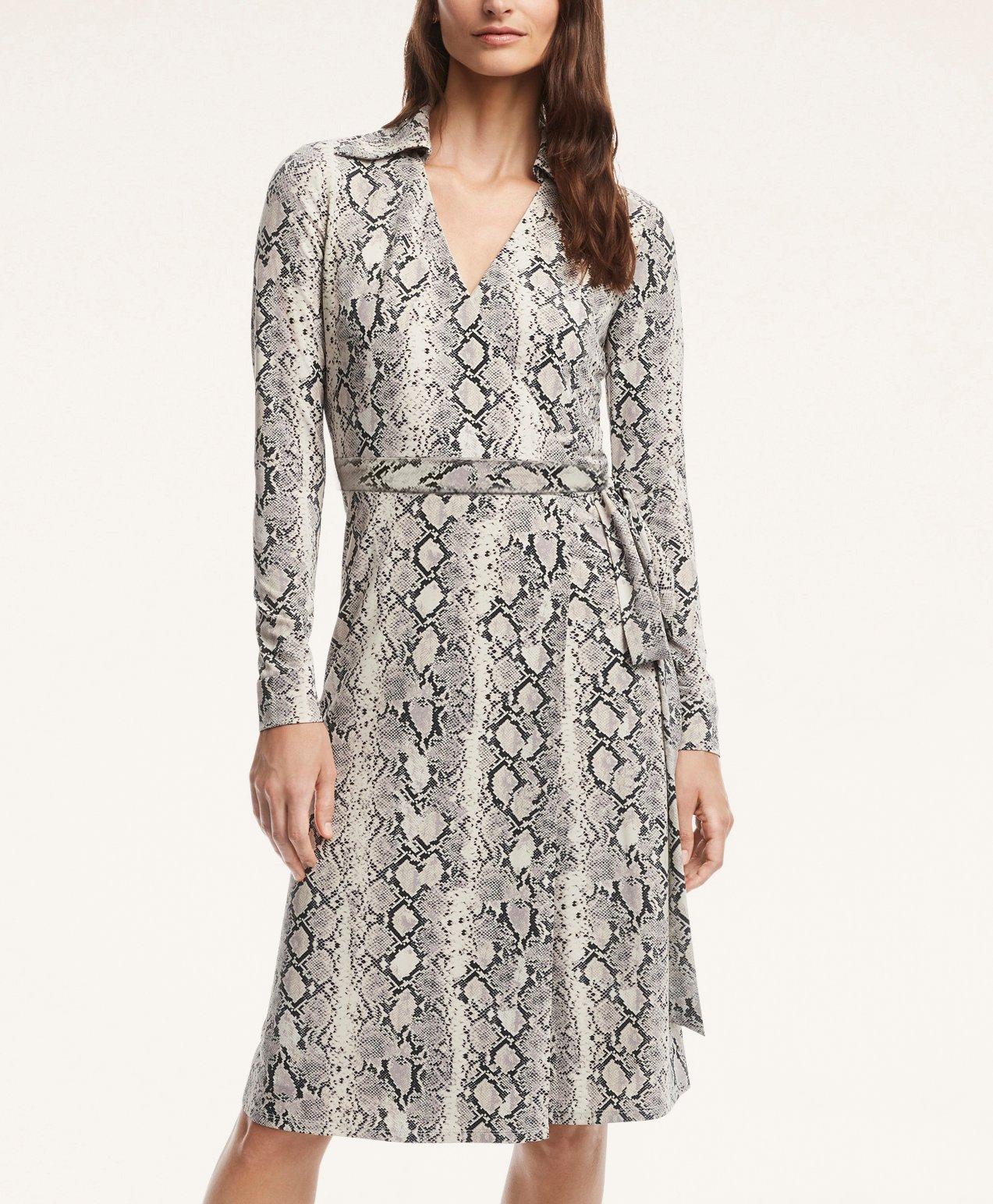 Brooks brothers shop wrap dress