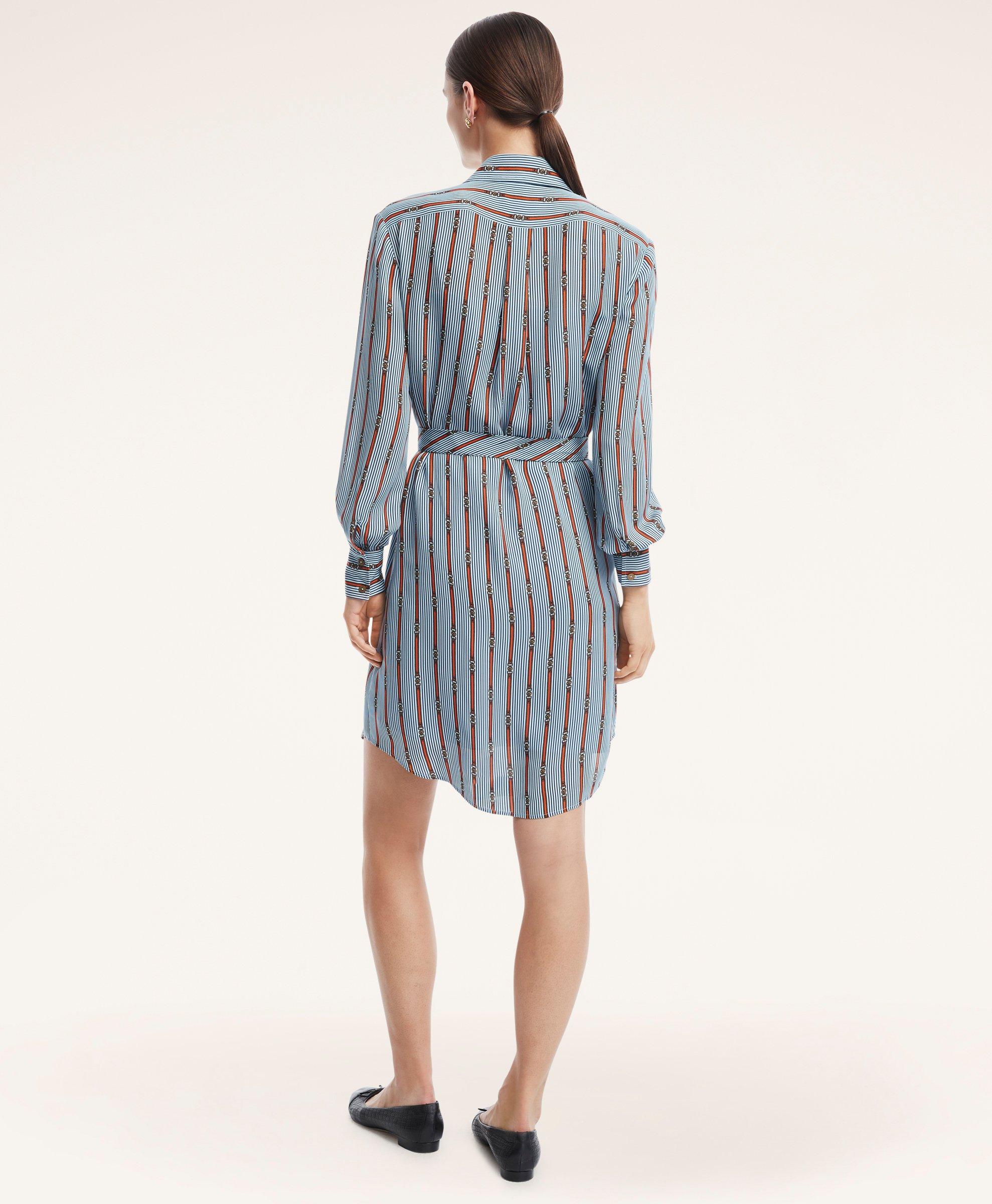 brooks brothers silk dress