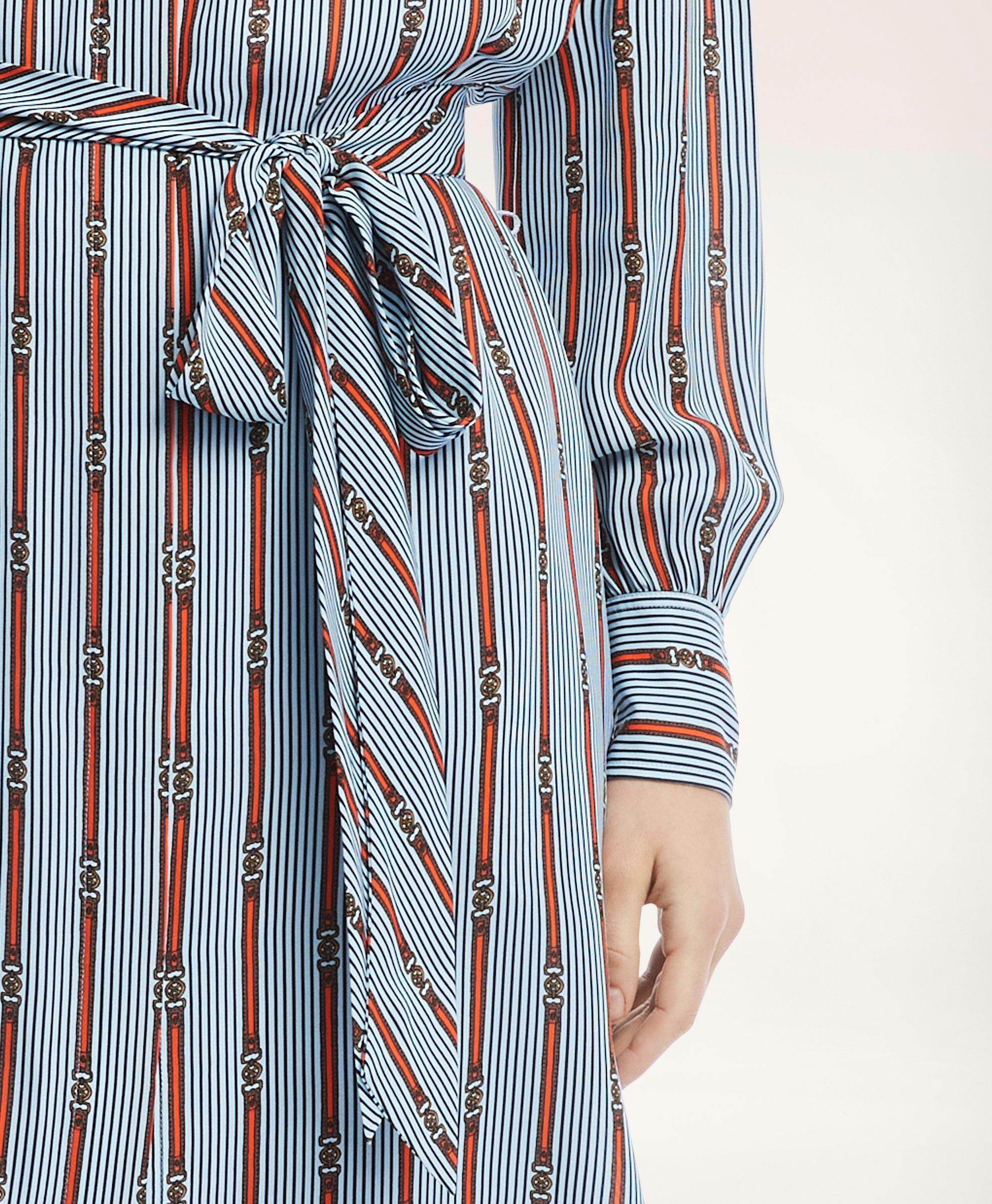 Silk Shirt Dress
