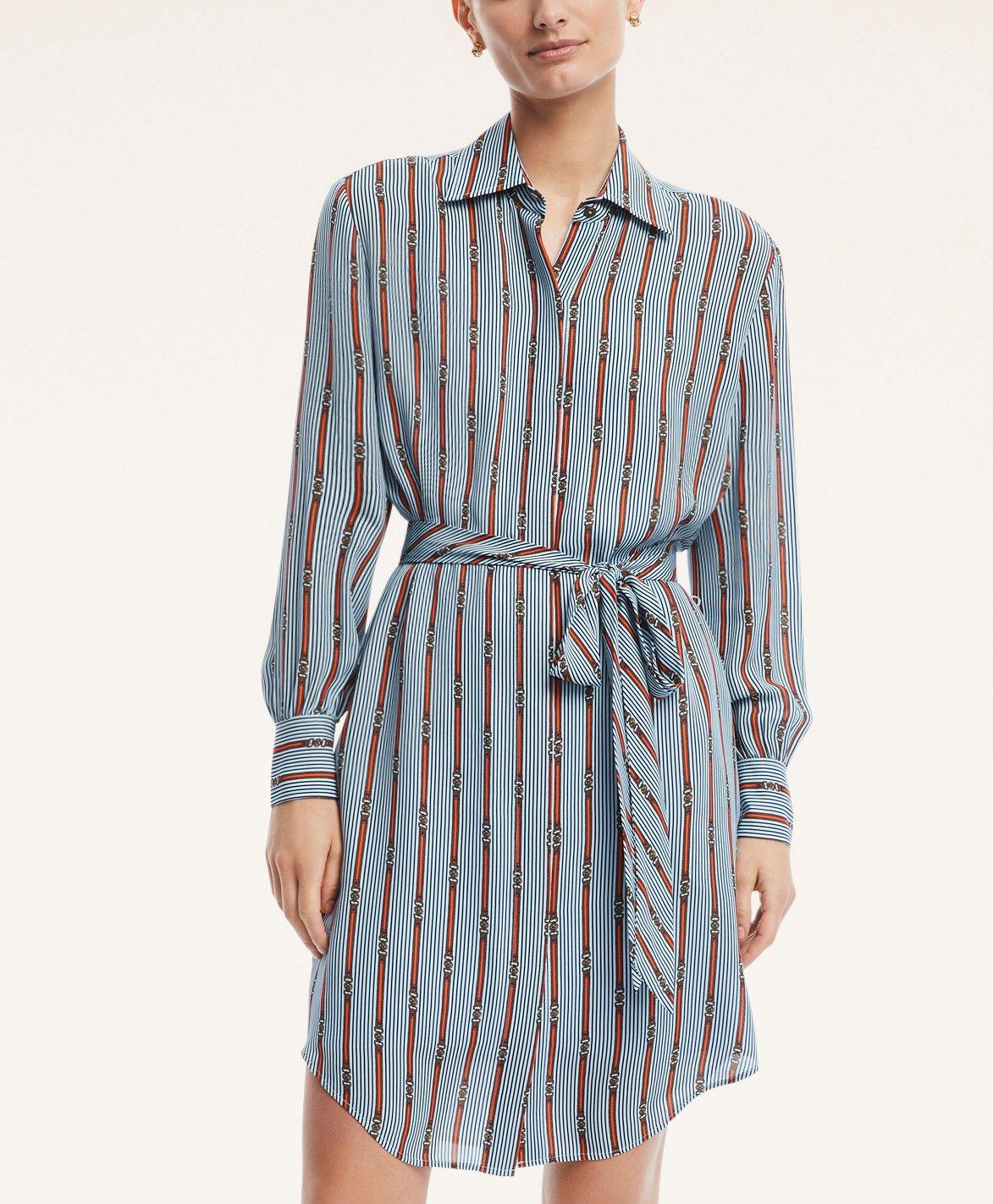 Silk Shirt Dress