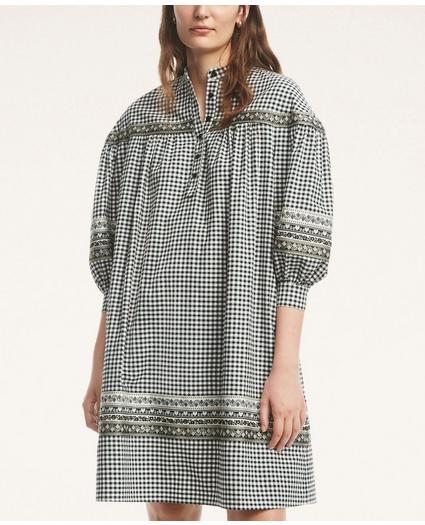 Flannel Folklore Gingham Shirt Dress, image 1