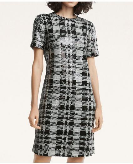 Plaid Sequin Dress, image 4