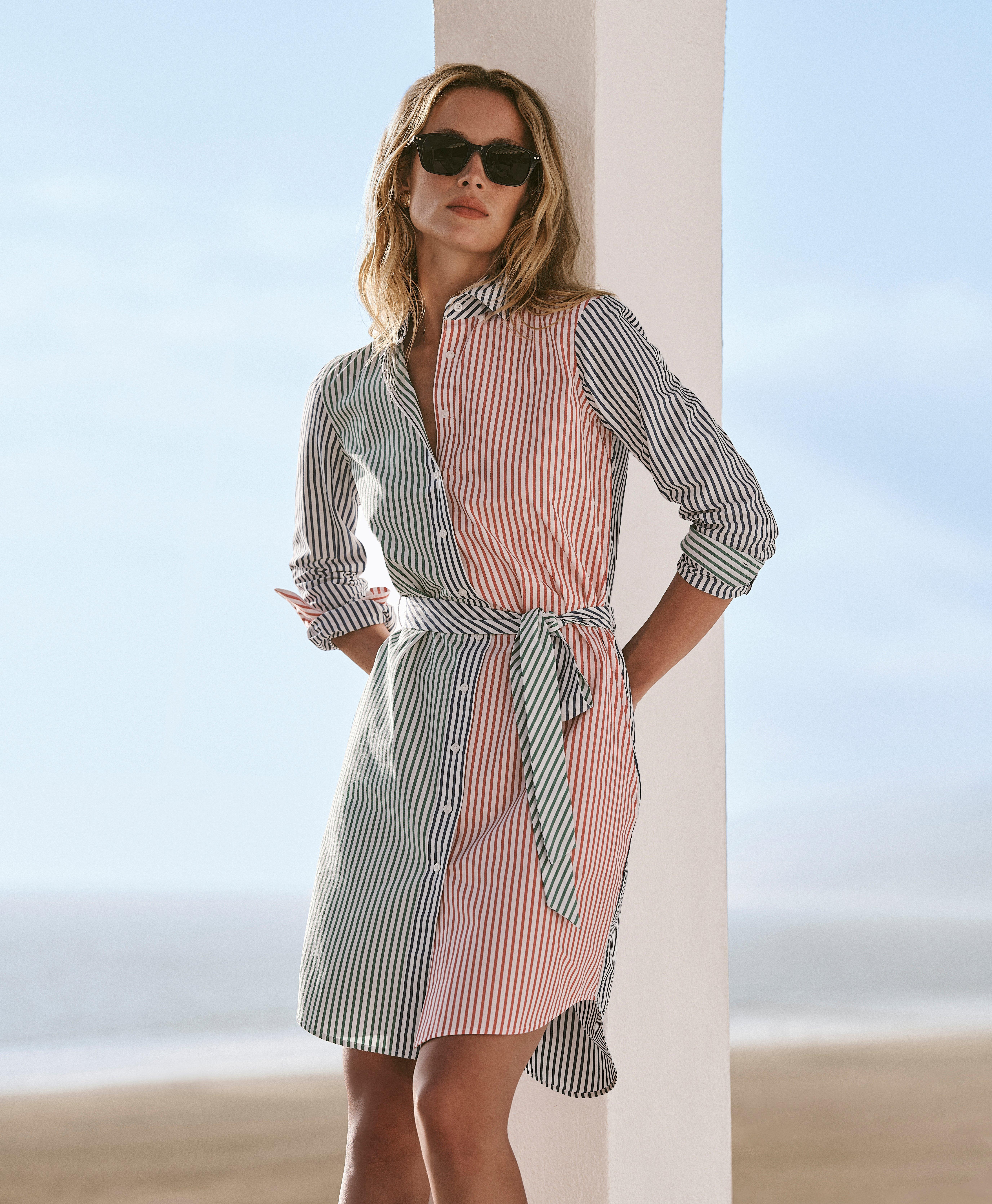 Brooks brothers 2025 striped dress