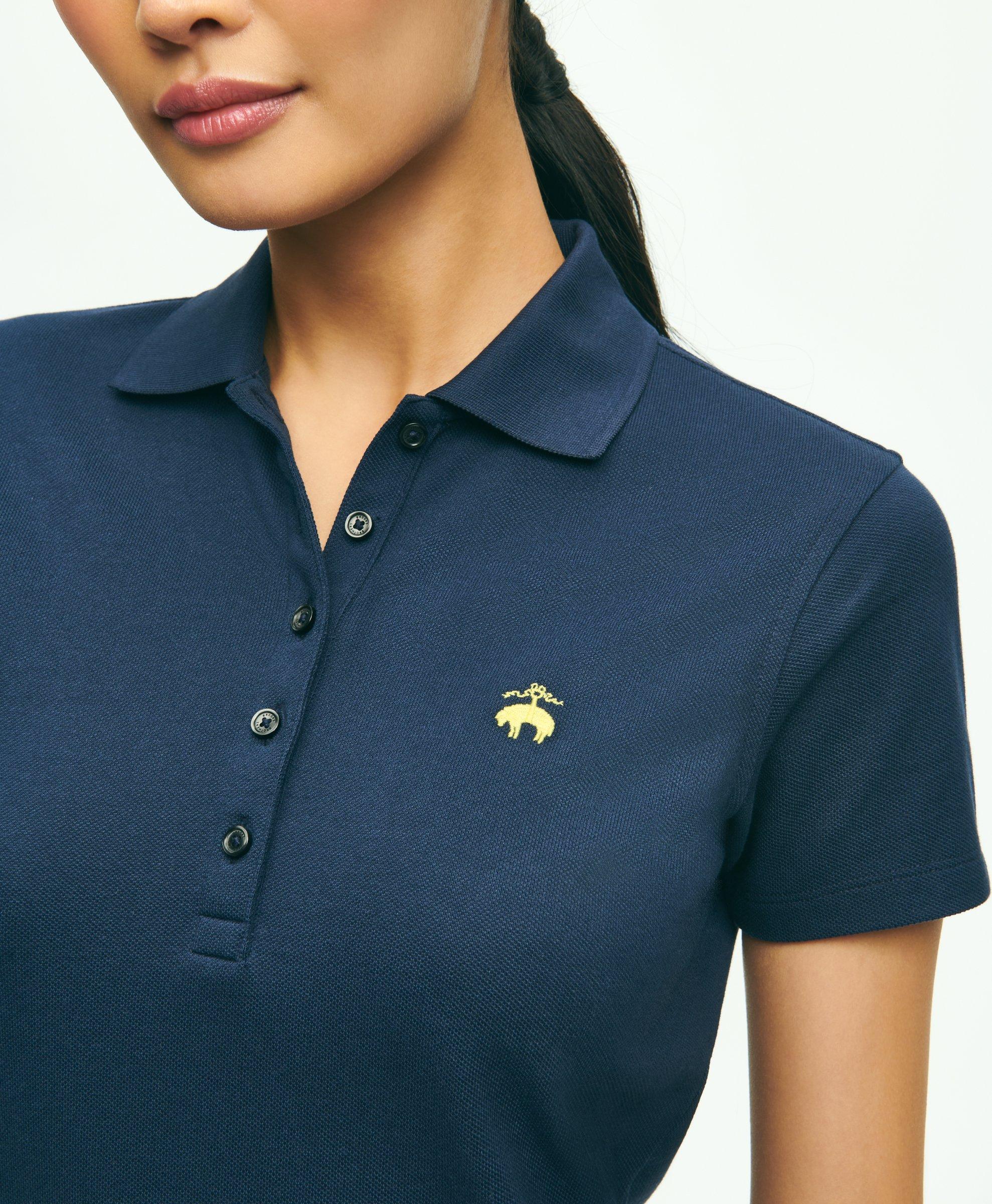 Pique Polo Shirt - Navy