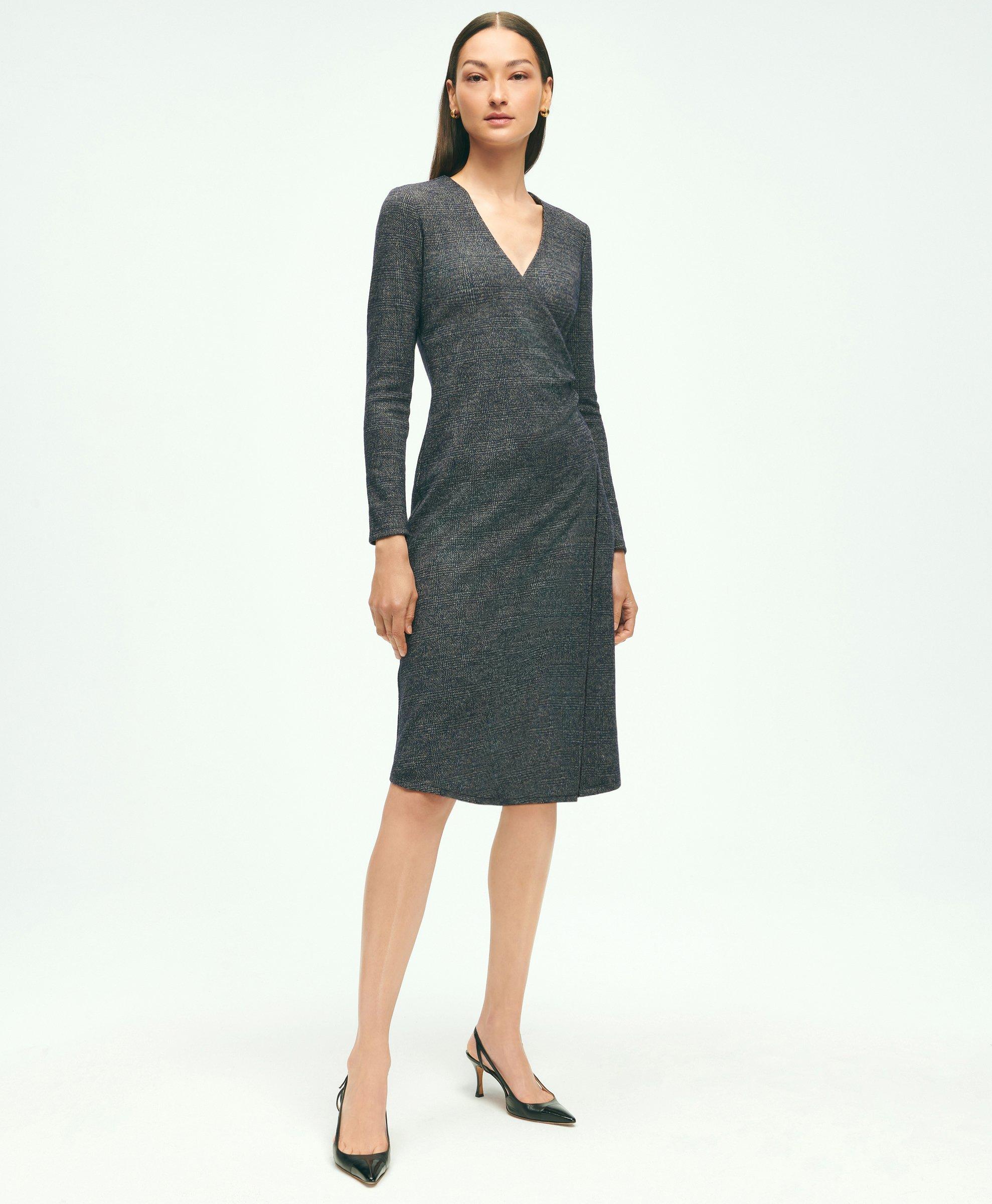 The Essential Brooks Brothers Stretch Wool Sheath Dress