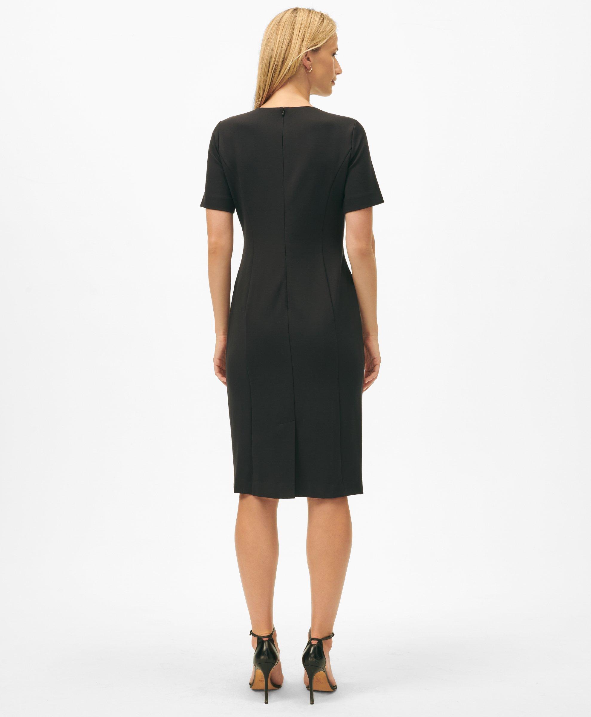 Brooks Brothers Ponte Knit Ruched outlet Dress