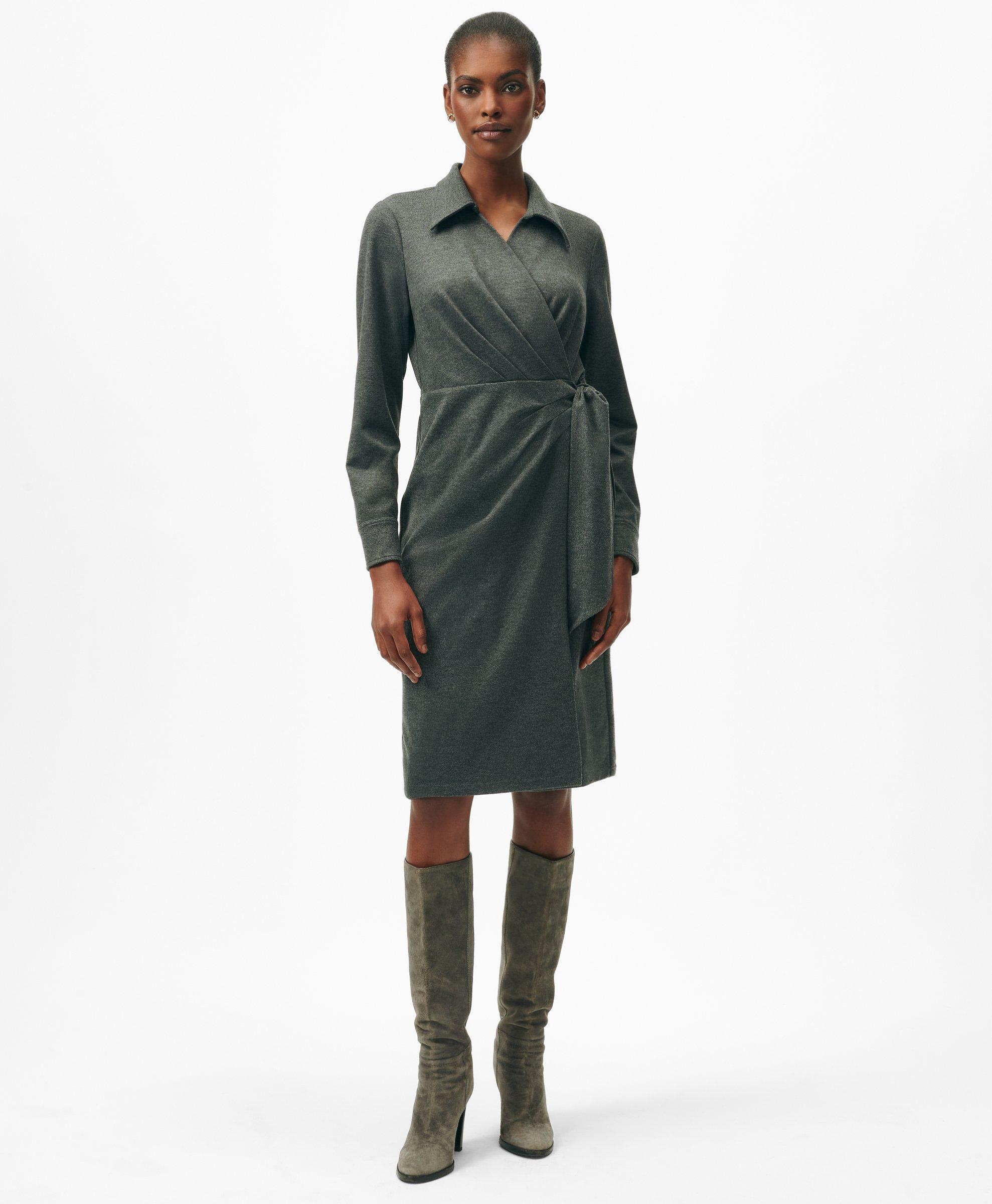 Brooks brothers wrap dress best sale