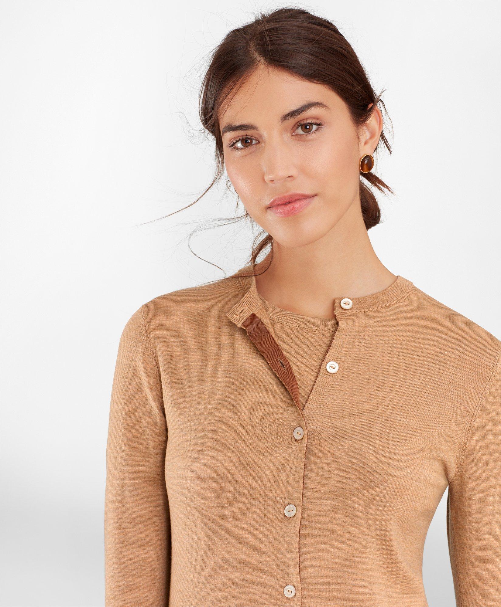 Merino wool hot sale cardigan womens