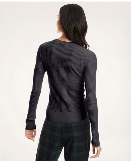 Merino Cable Sweater, image 2