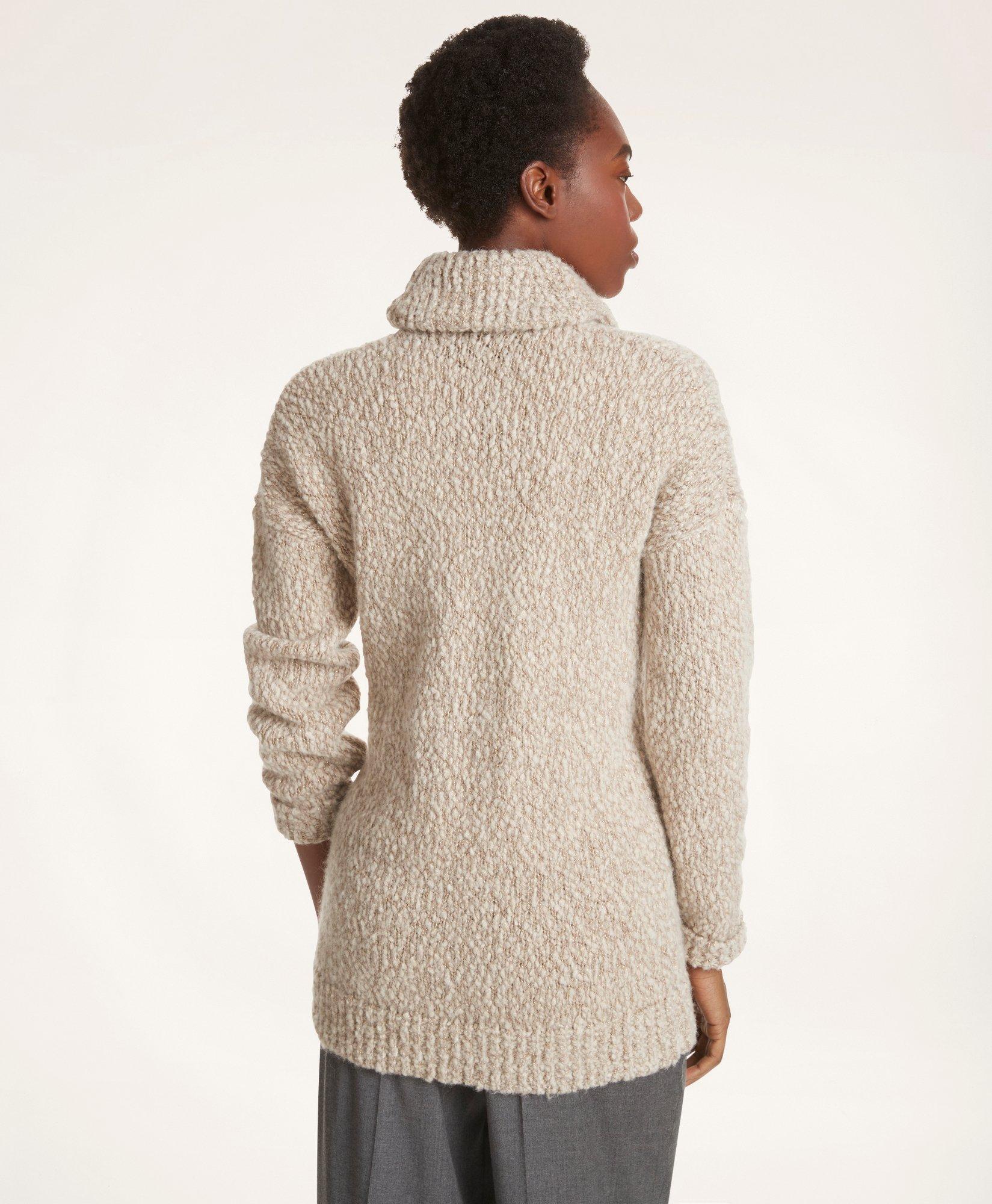 Wool-Alpaca Boyfriend Cardigan