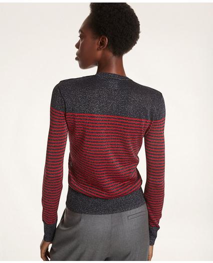 Mariner Stripe Metallic Sweater, image 3