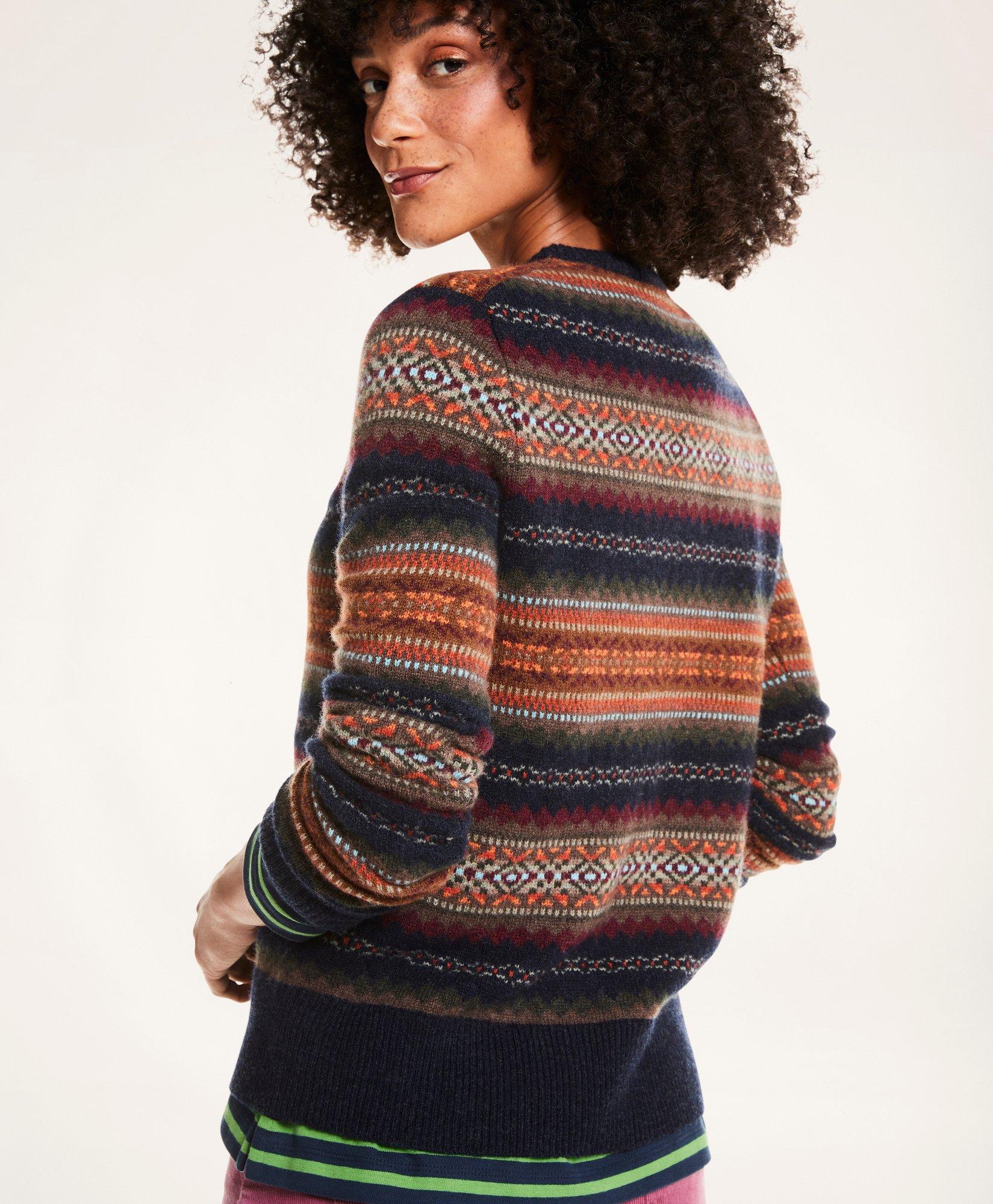 Fair Isle English Lambswool Sweater