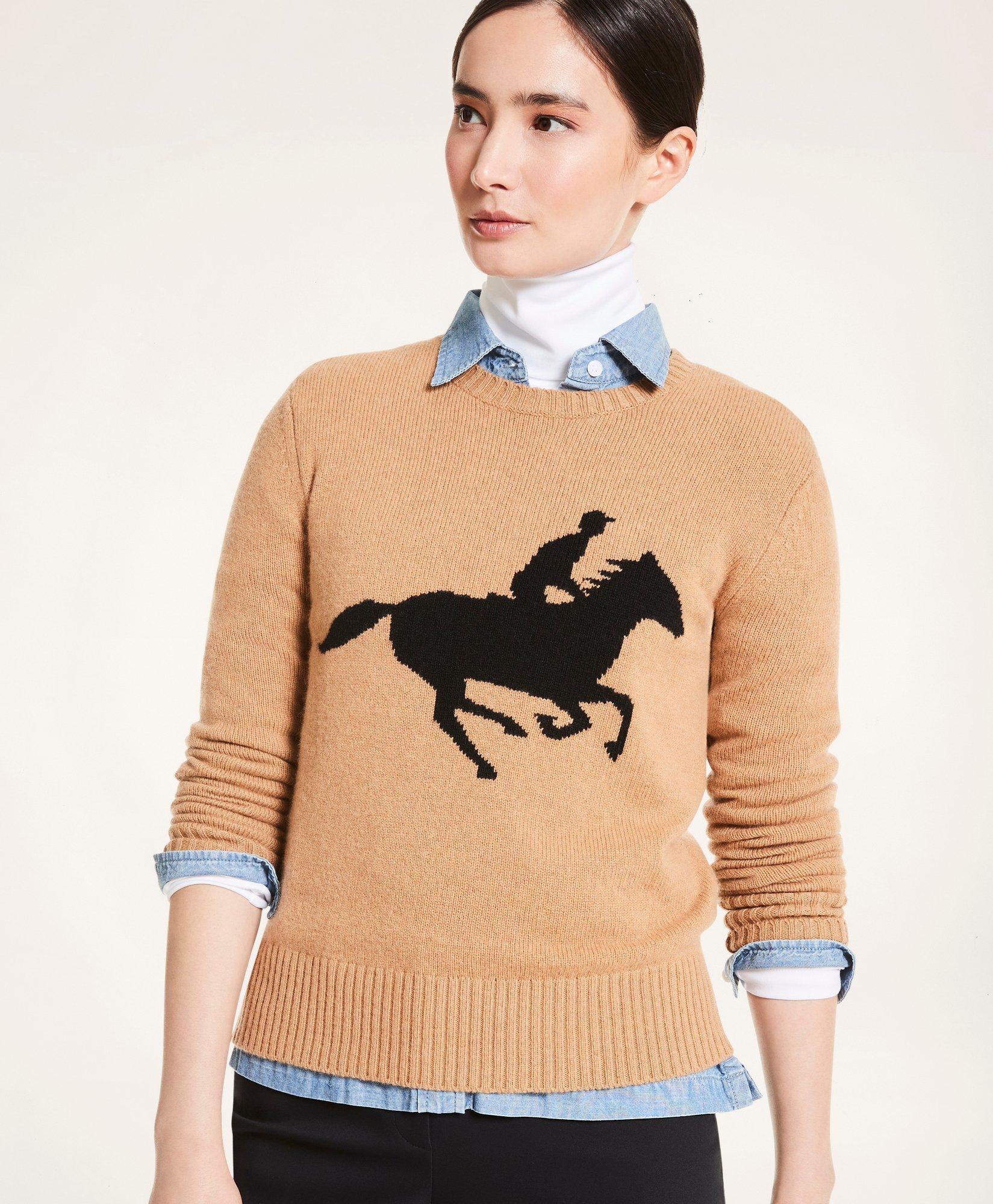 Horse pullover cheap