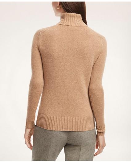 Cashmere Knit Turtleneck Sweater, image 2