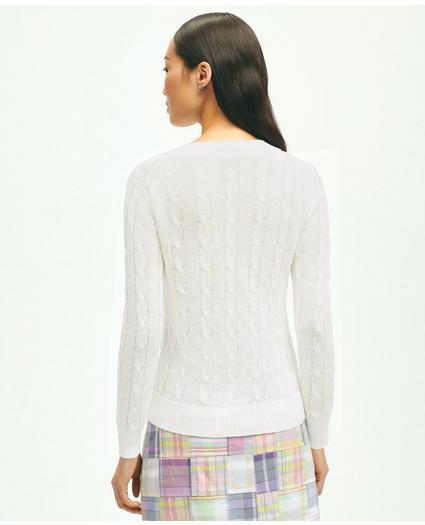 Italian Linen Cable Knit Sweater, image 4