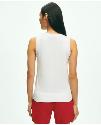 Supima® Cotton Jersey Shell, image 2