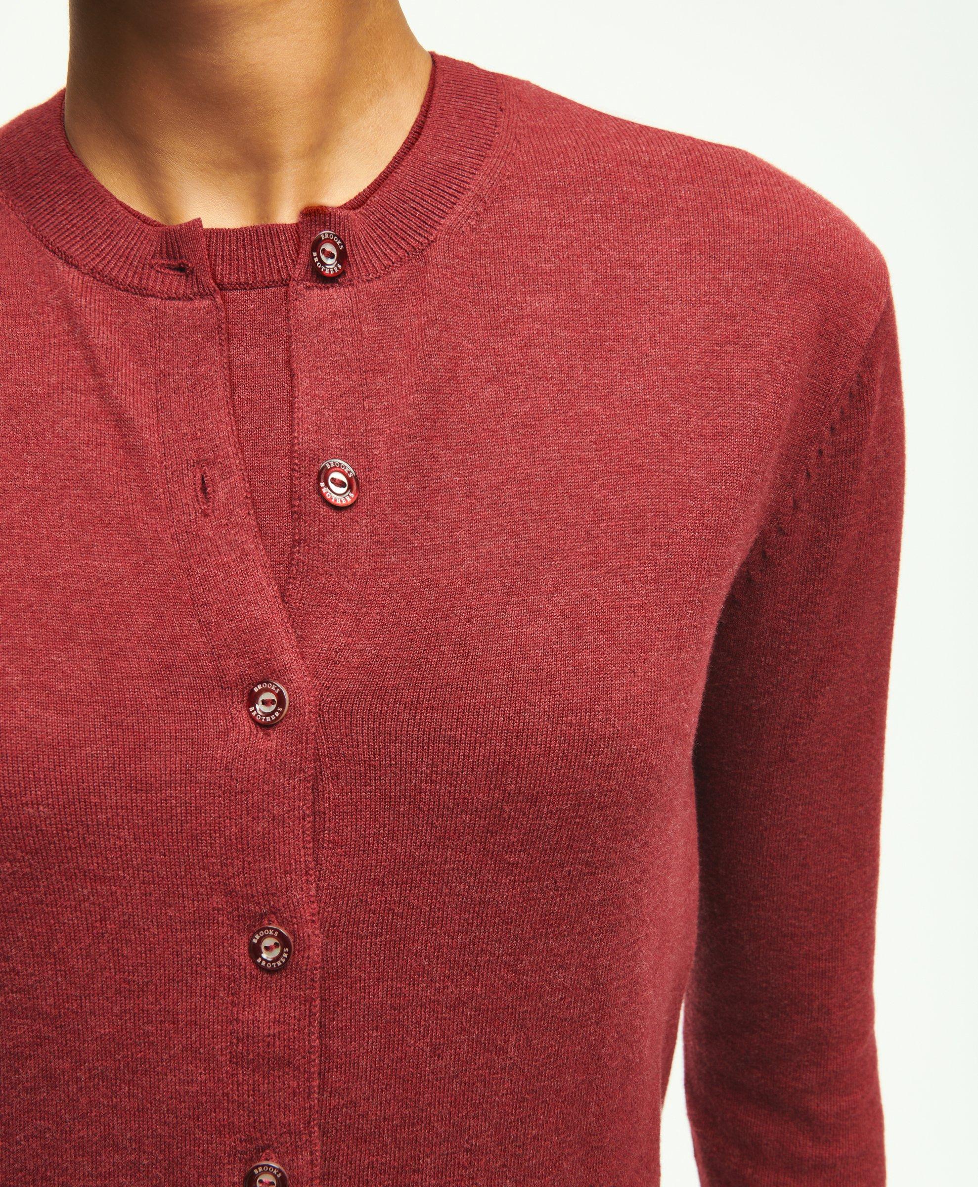 Supima® Cotton Cardigan, image 2