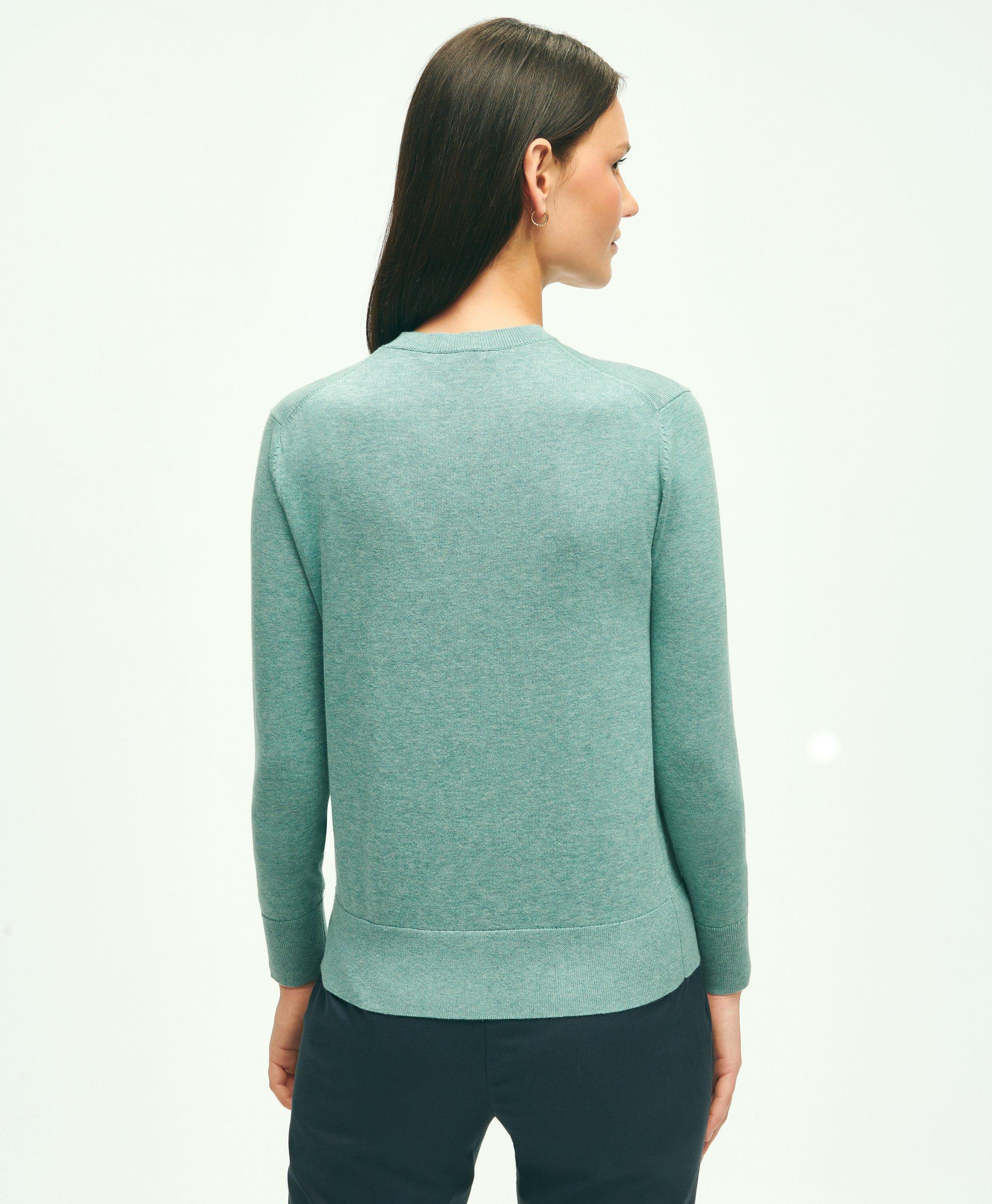 Supima® Cotton Cardigan, image 2