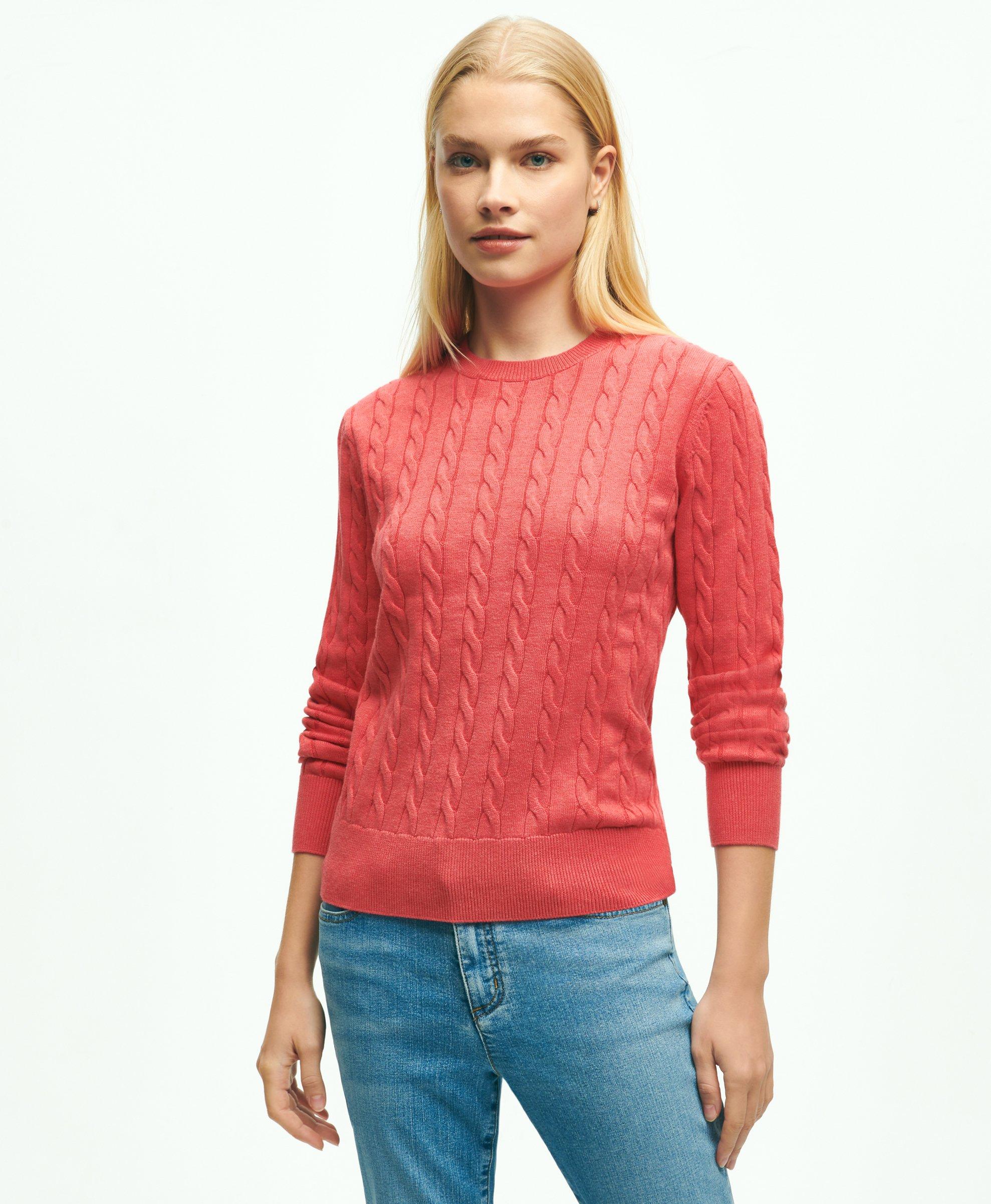 Supima® Cotton Intarsia Rower Crewneck Sweater