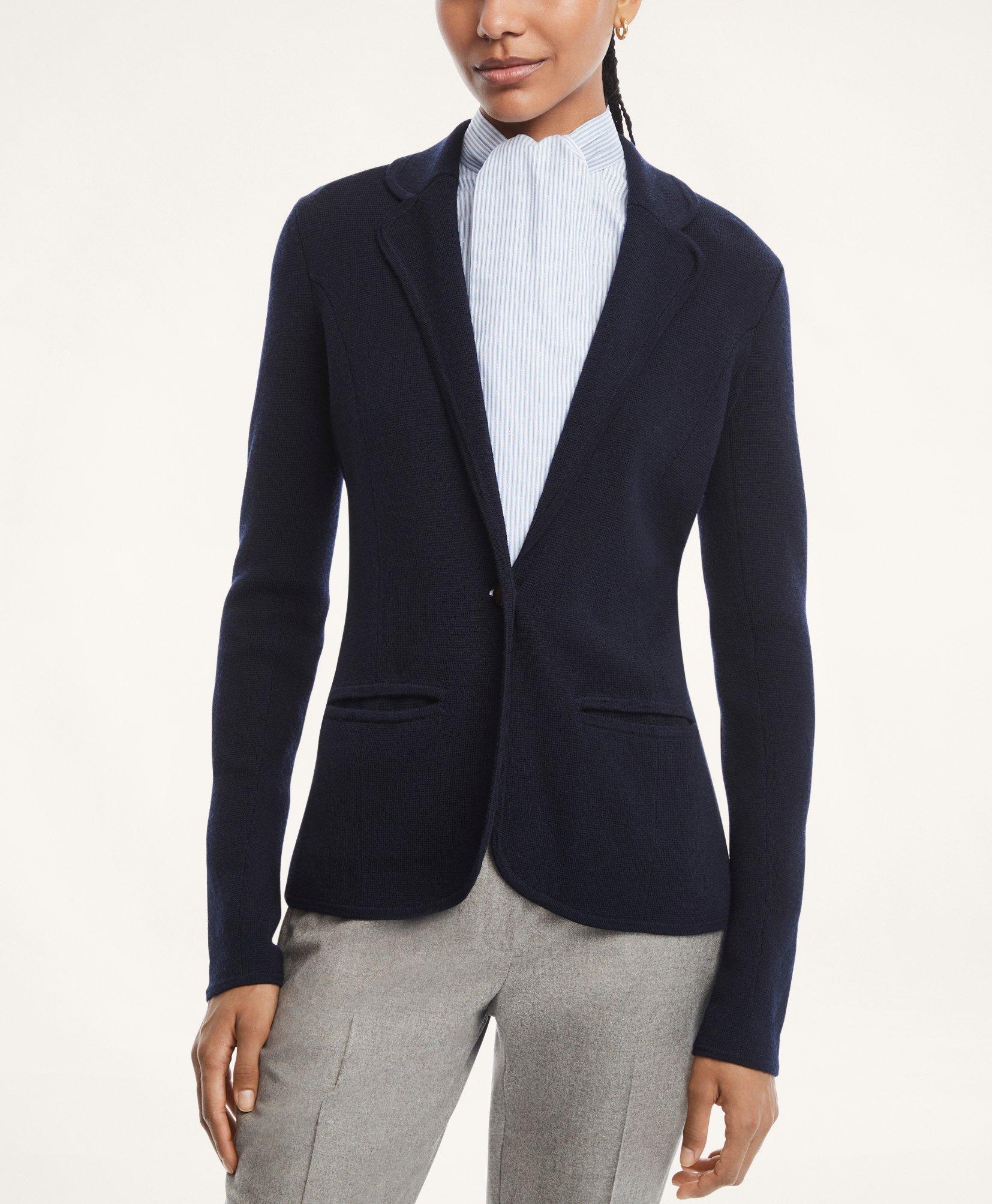 Sweater Blazer - Merino Wool