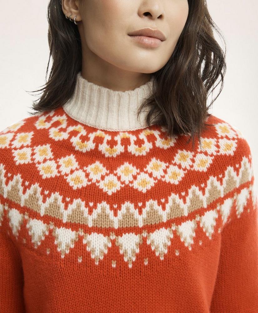 Merino Wool Fair Isle Sweater, image 3