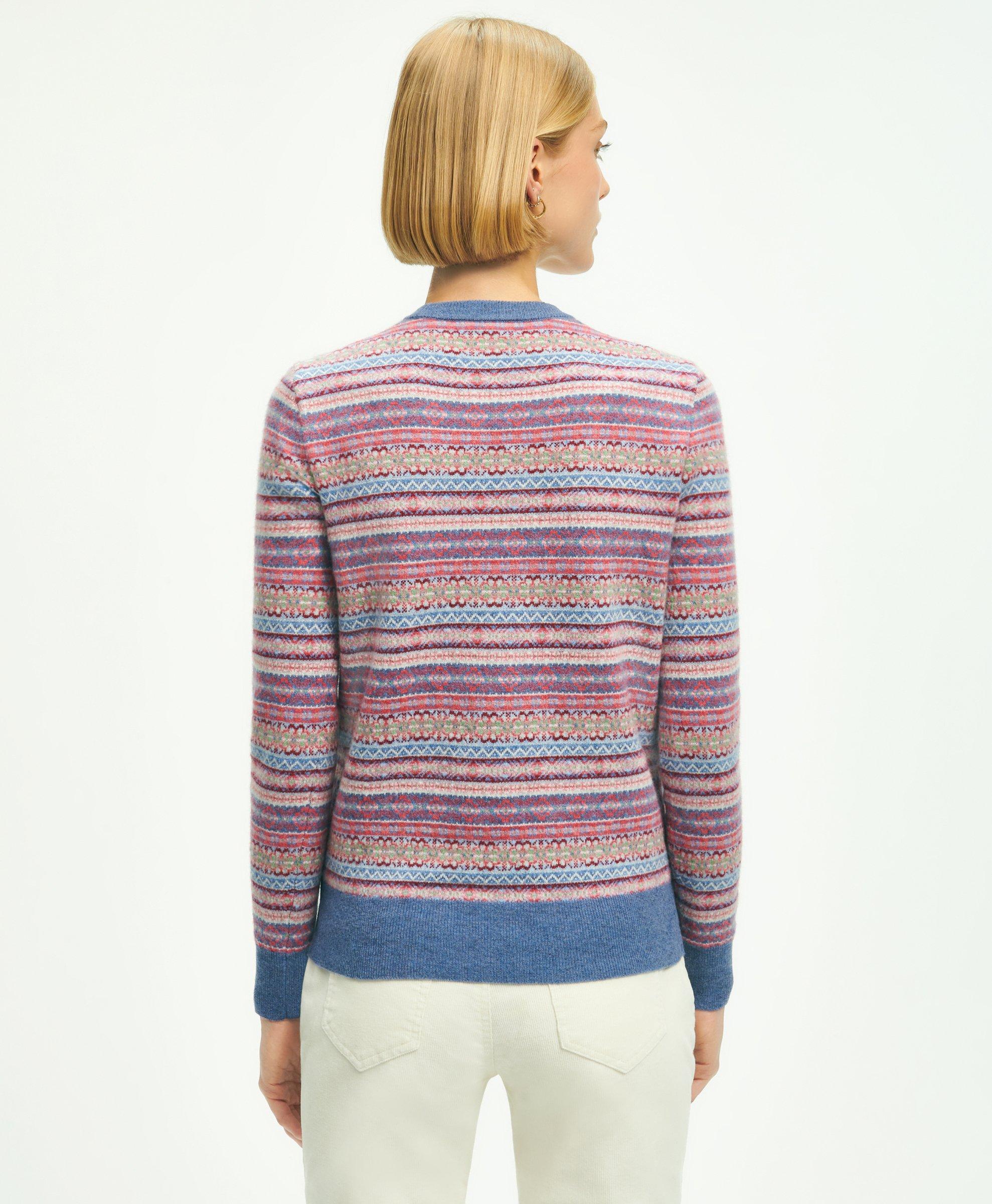 Brooks brothers clearance fair isle sweater