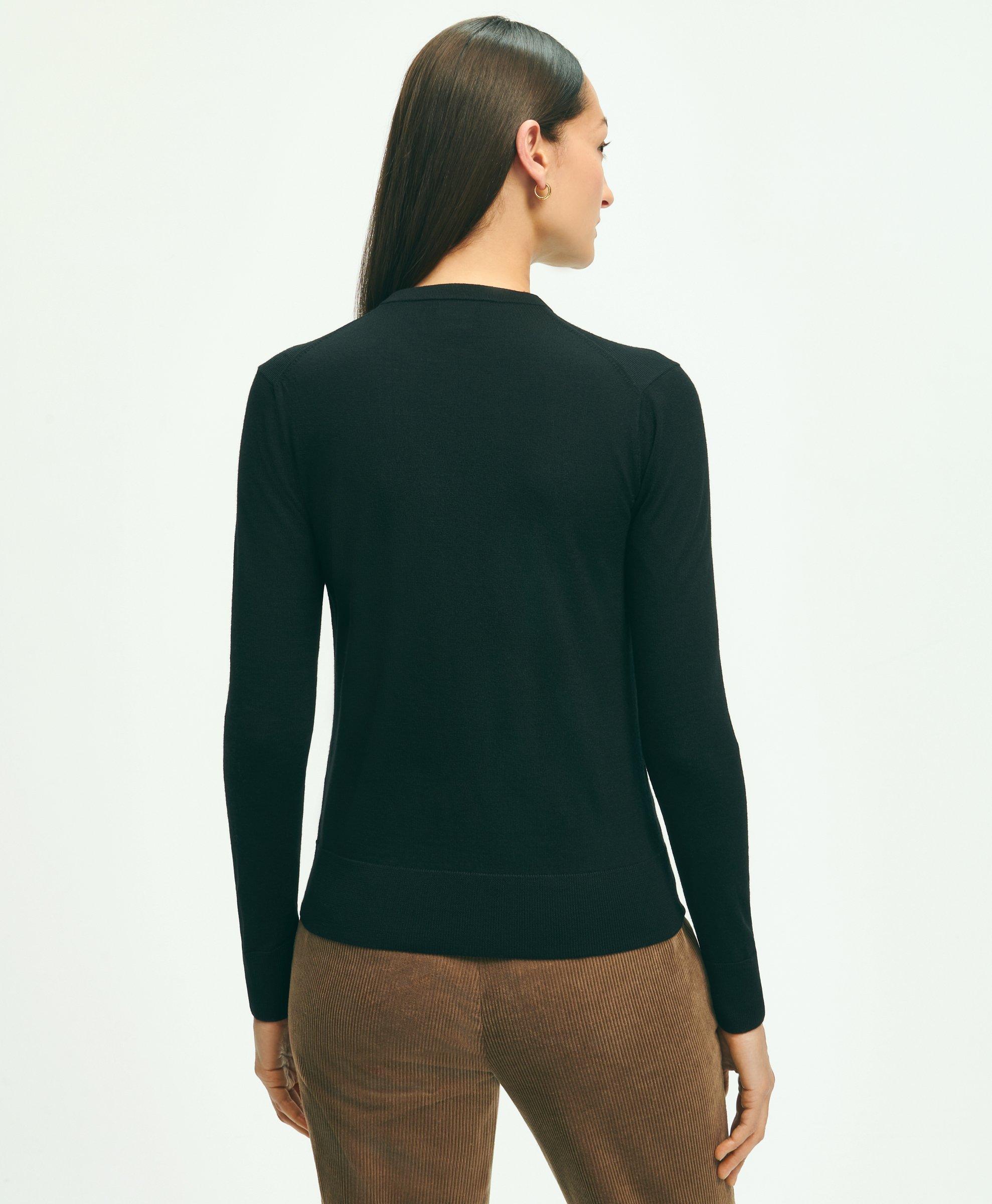 Chunky Ribbed Sweater in Merino Wool, Women's Sweaters