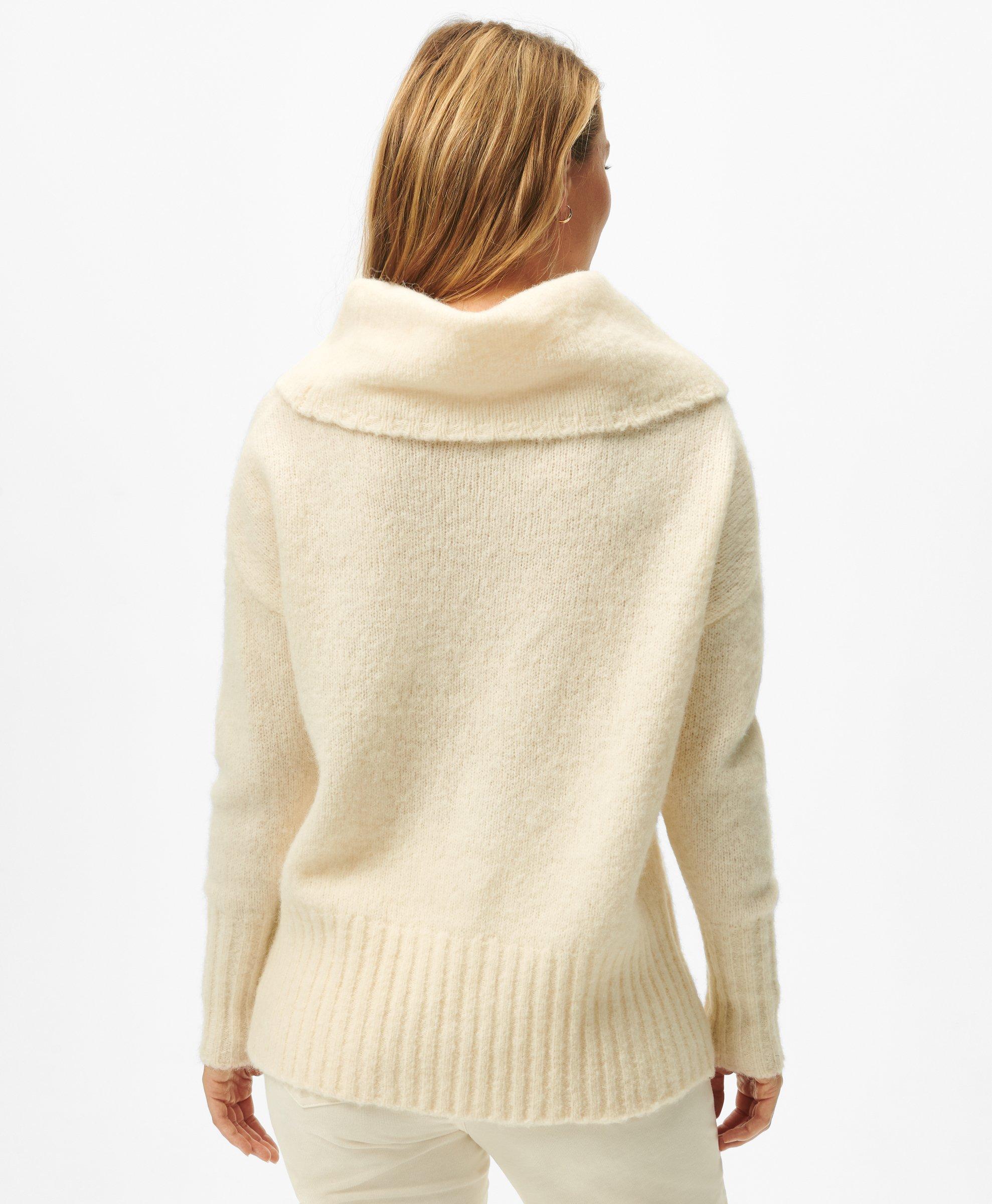 Cream cowl neck jumper best sale