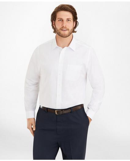 Big & Tall Dress Shirt, Non-Iron Spread Collar, image 1