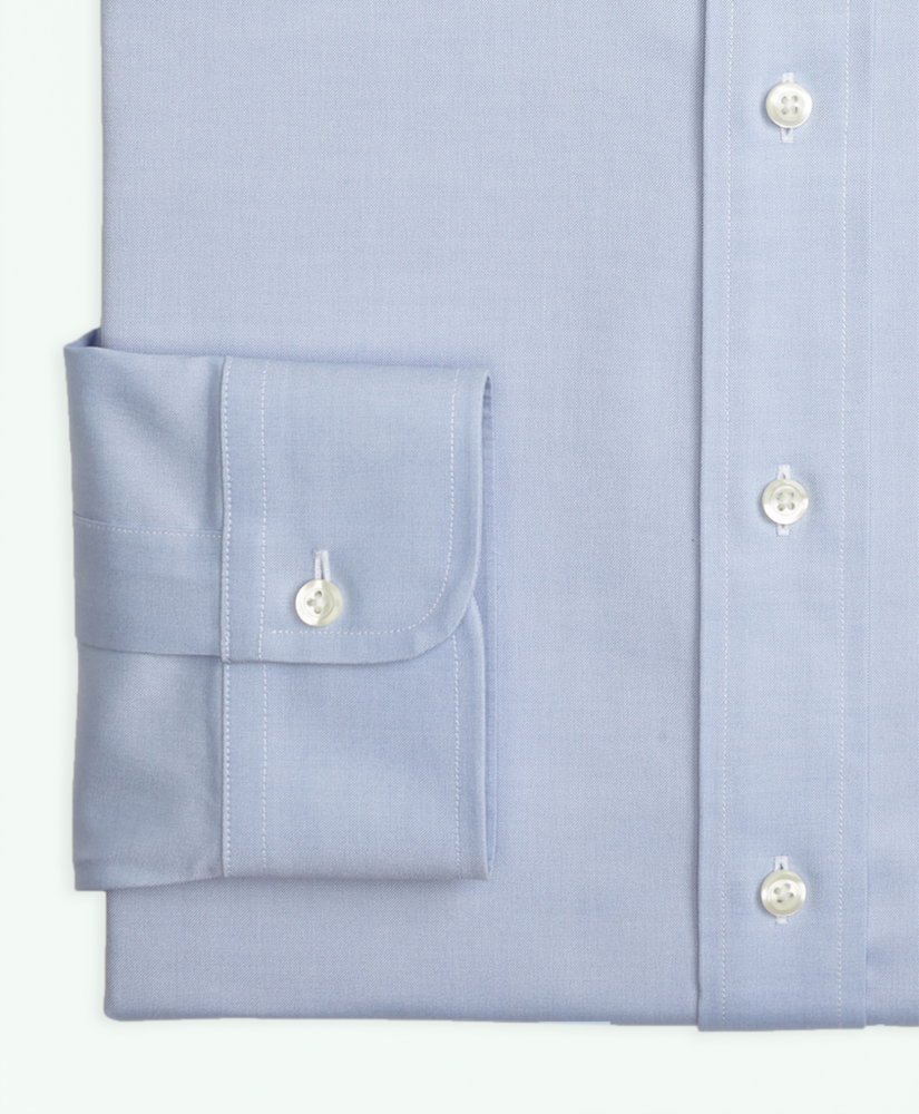 Stretch Big & Tall Dress Shirt, Non-Iron Pinpoint Spread Collar, image 5