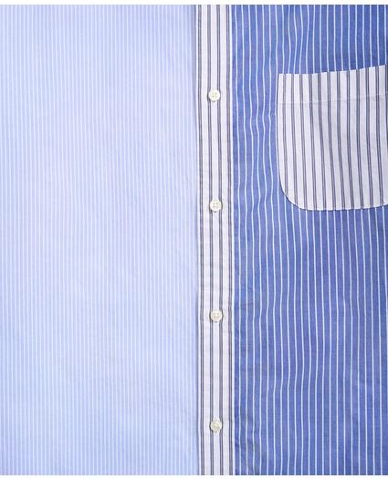 Big & Tall Friday Shirt, Poplin Fun Stripe, image 2
