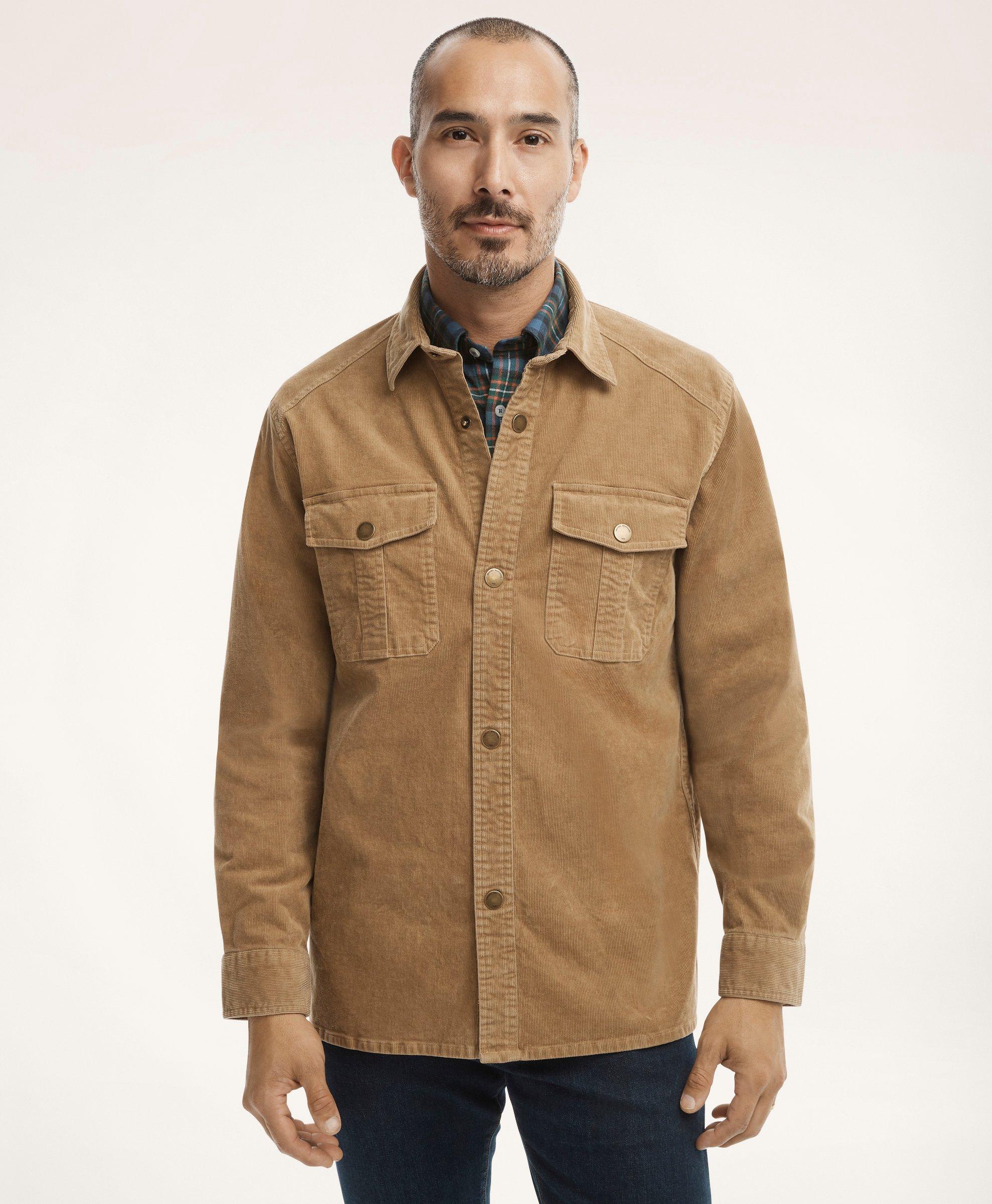 Men's Beige Big & Tall Shirts