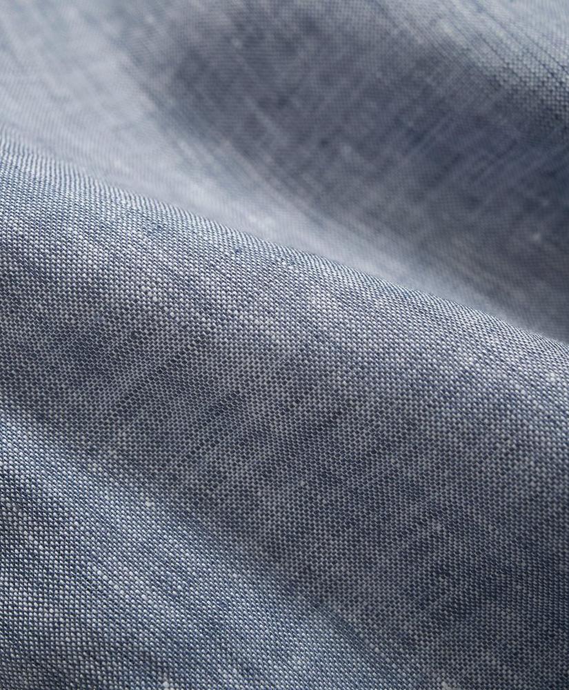 Big & Tall Irish Linen Short-Sleeve Sport Shirt, image 3