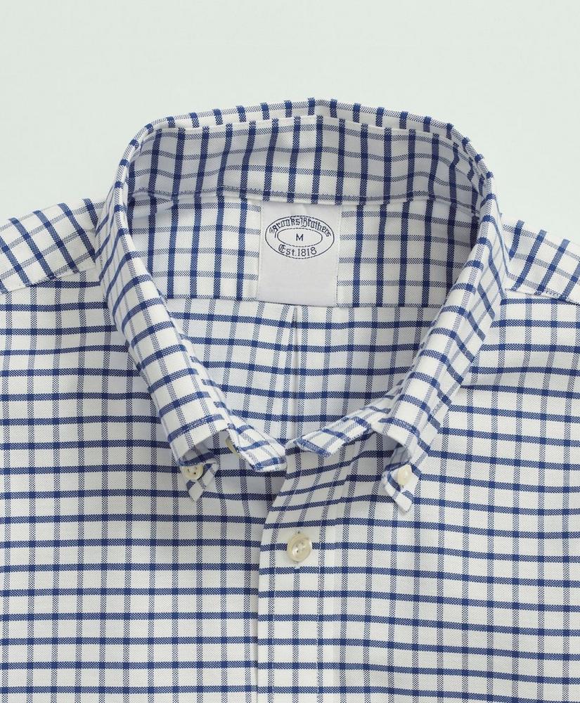 Big & Tall Non-Iron Oxford Button-Down Collar Sport Shirt, image 2
