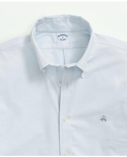Big & Tall Stretch Non-Iron Oxford Button-Down Collar Sport Shirt, image 2