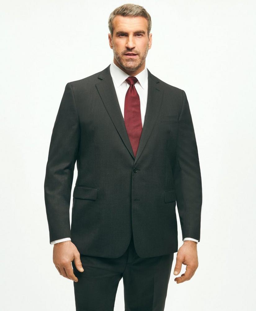 Big & Tall Stretch Wool Two-Button 1818 Suit, image 2